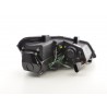 Daylight headlight LED DRL look VW Polo type 6R 2010 black for right hand drive