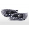 Daylight headlight LED DRL look VW Tiguan 07 11 black for right hand drive