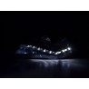 Daylight headlight LED DRL look VW Tiguan 07 11 black for right hand drive