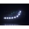 Daylight headlight LED DRL look VW Bus type T4 90 96 chrome for right hand drive