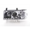Daylight headlight LED DRL look VW Bus type T4 90 96 chrome for right hand drive