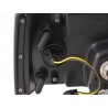 Daylight headlight LED DRL look VW bus type T4 90 96 black for right hand drive