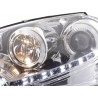 Daylight headlight LED daytime running lights VW Golf 5 type 1K 03 08 chrome for right hand drive