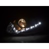 Daylight headlight LED daytime running light VW Golf 5 type 1K 03 08 black for right hand drive