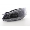 Daylight headlight LED daytime running lights VW Golf 6 type 1K 08 black for right hand drive