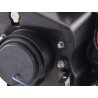 Daylight headlight LED daytime running lights VW Golf 6 type 1K 08 black for right hand drive