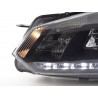Daylight headlight LED daytime running lights VW Golf 6 type 1K 08 black for right hand drive