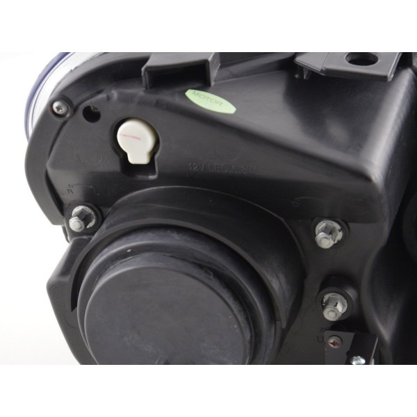 Daylight headlight LED daytime running lights VW Golf 6 type 1K 08 black for right hand drive