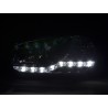 Daylight headlight LED daytime running lights VW Golf 4 97 03 chrome for right hand drive vehicles