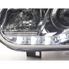 Daylight headlight LED daytime running lights VW Golf 4 97 03 chrome for right hand drive vehicles