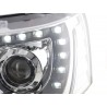 Headlights Daylight LED daytime running lights VW Bus T5 from 2009 chrome