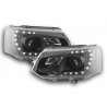 Headlight set Daylight LED daytime running lights VW Bus T5 from 2009 black
