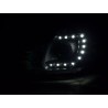Headlight set Daylight LED daytime running lights VW Bus T5 from 2009 black