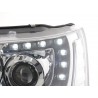 Headlights Daylight LED daytime running lights VW Bus T5 from 2009 chrome