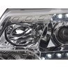 Headlights Daylight LED daytime running lights VW Bus T5 from 2009 chrome