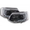Headlight set Daylight LED daytime running lights VW Bus T5 from 2009 black
