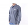 Polo shirt polo shirt top modern class design gray size M