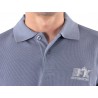 Polo shirt polo shirt top modern class design gray size M