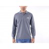 Polo shirt polo shirt top modern class design gray size S