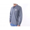 Polo shirt polo shirt top modern class design gray size S