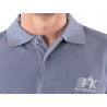 Polo shirt polo shirt top modern class design gray size S