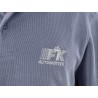 Polo shirt polo shirt top modern class design gray size S