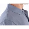 Polo shirt polo shirt top modern class design gray size S
