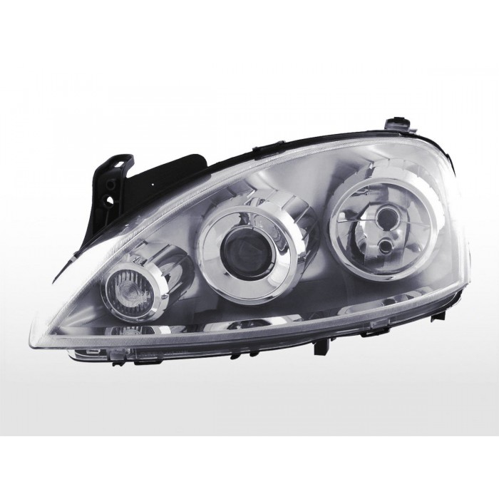 Spare parts headlight left Opel Corsa C 03 06