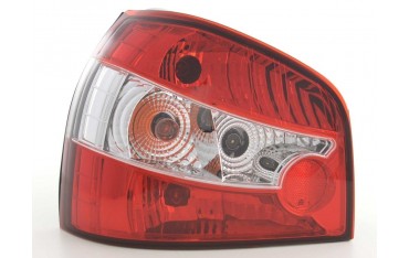 Taillights set Audi A3 type 8L 96 00 red clear