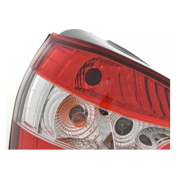 Taillights set Audi A3 type 8L 96 00 red clear