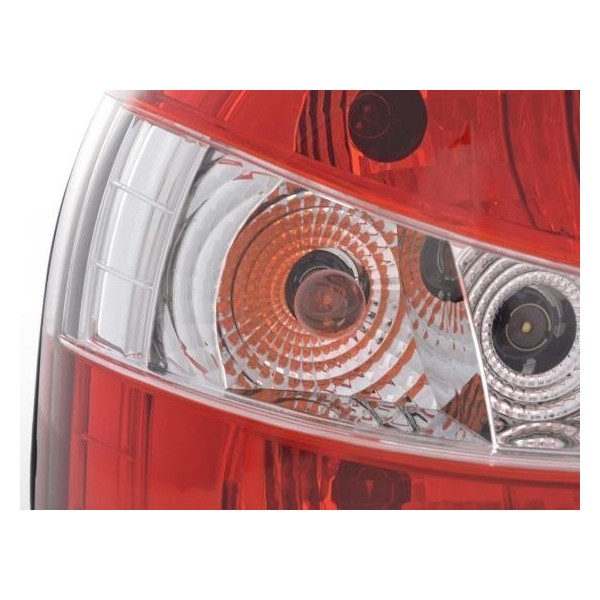 Taillights set Audi A3 type 8L 96 00 red clear