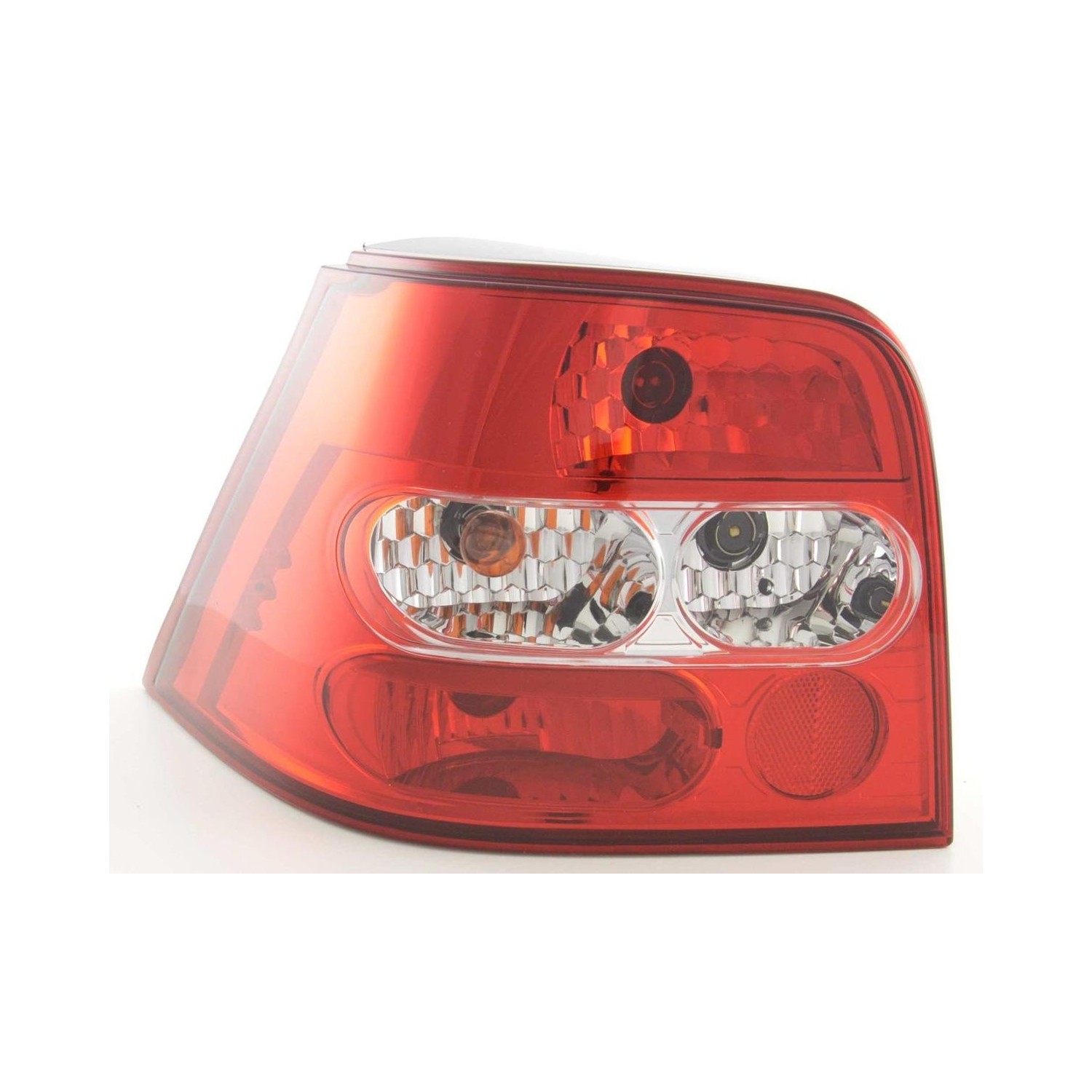 Taillights set VW Golf 4 98 02 red clear