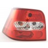 Taillights set VW Golf 4 98 02 red clear