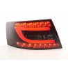 LED taillights set Audi A6 Limo 4F 04 08 red black