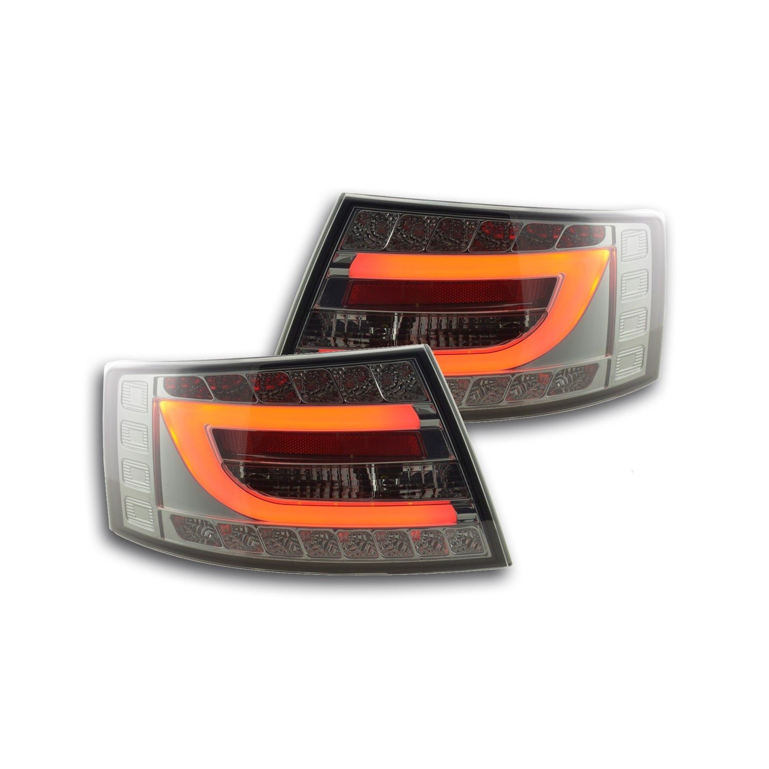 LED taillights set Audi A6 Limo 4F 04 08 black