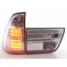 LED taillights BMW X5 E53 98 02 chrome
