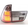 LED taillights BMW X5 E53 98 02 chrome