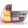 LED taillights BMW X5 E53 98 02 chrome