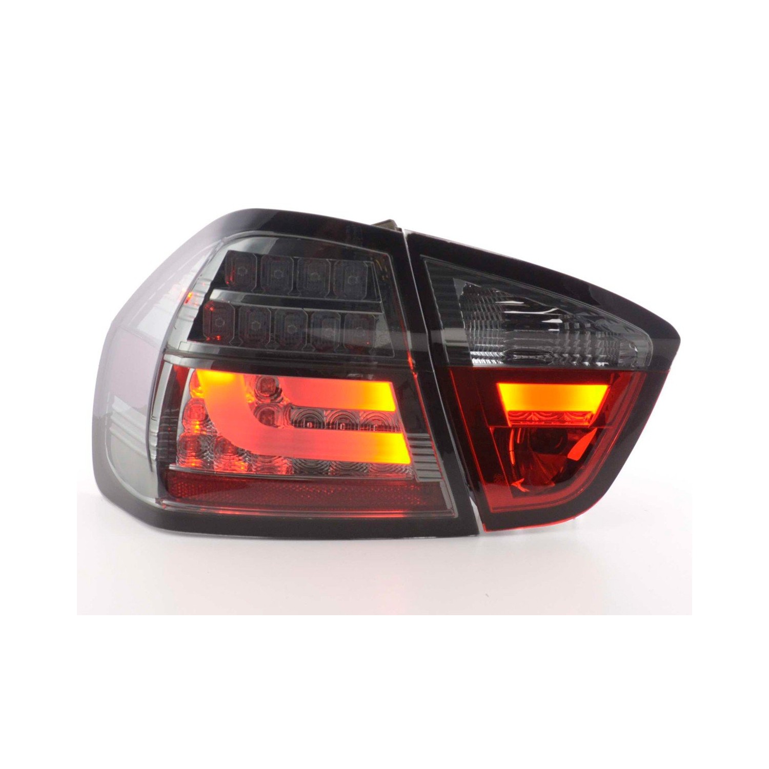 LED taillights set BMW 3 series E90 Limo 05 08 black