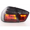 LED taillights set BMW 3 series E90 Limo 05 08 black