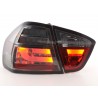 LED taillights set BMW 3 series E90 Limo 05 08 black