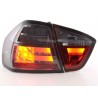 LED taillights set BMW 3 series E90 Limo 05 08 black