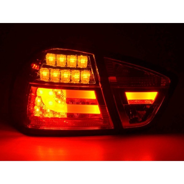 LED taillights set BMW 3 series E90 Limo 05 08 red clear