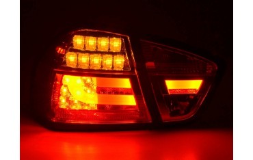 LED taillights set BMW 3 series E90 Limo 05 08 red clear