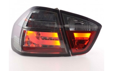 LED taillights set BMW 3 series E90 Limo 05 08 black