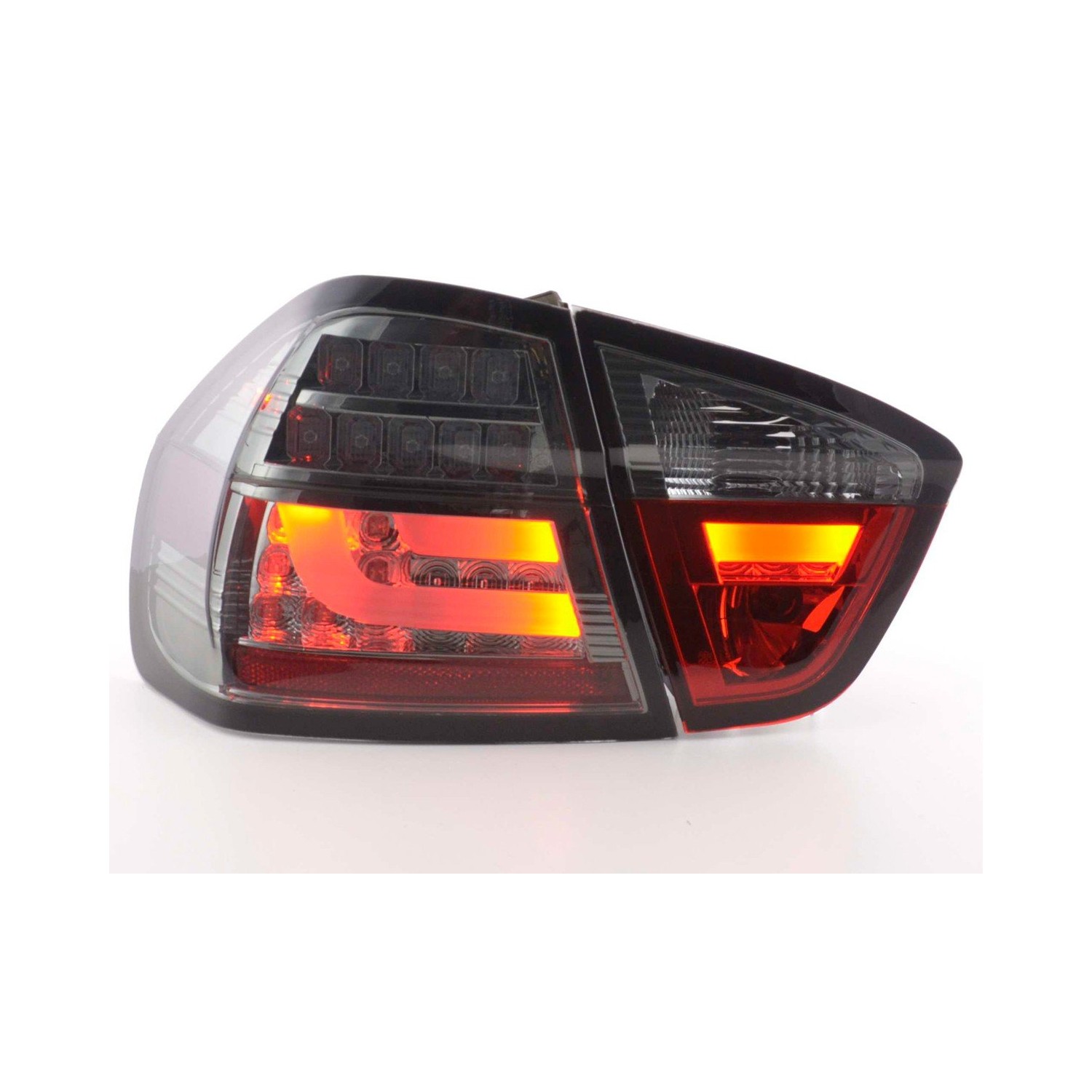 LED taillights set BMW 3 series E90 Limo 05 08 black