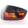 LED taillights set BMW 3 series E90 Limo 05 08 black