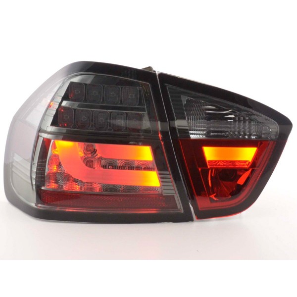LED taillights set BMW 3 series E90 Limo 05 08 black