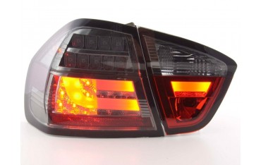 LED taillights set BMW 3 series E90 Limo 05 08 black