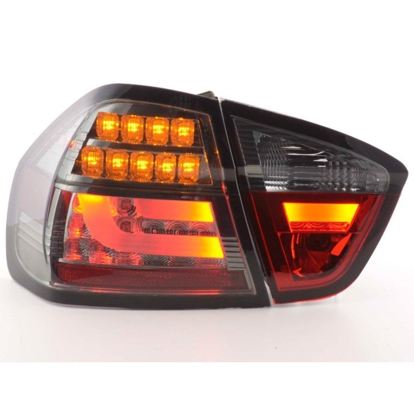 LED taillights set BMW 3 series E90 Limo 05 08 black